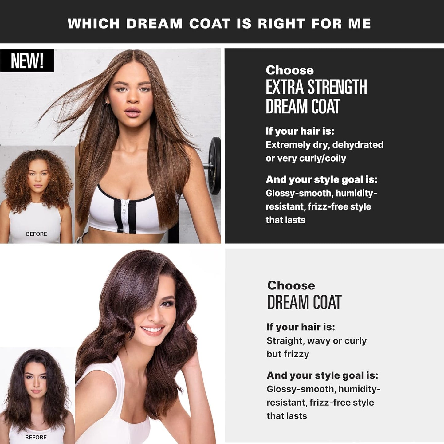 COLOR WOW
Extra Strength Dream Coat Ultra-Moisturizing
Anti-frizz Treatment