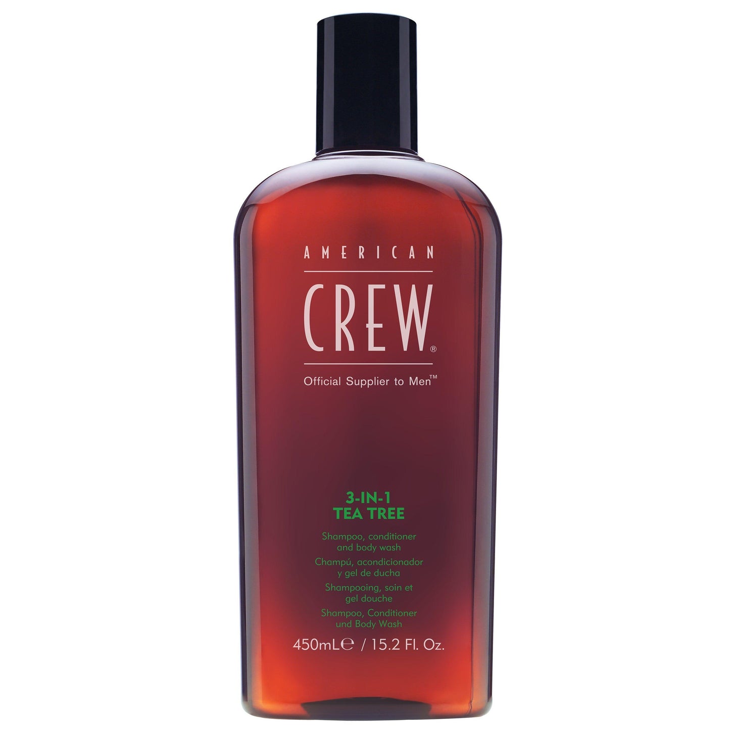American Crew   3-in-1 Tea Tree Shampoo, Conditioner and Body Wash