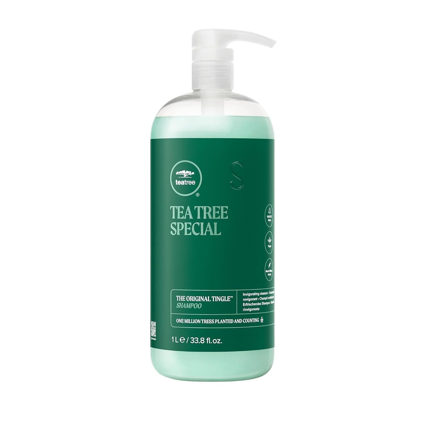 Tea Tree Special Shampoo – Deep Cleansing & Refreshing Formula for Healthy Scalp and Hair | Vegan & Paraben-Free