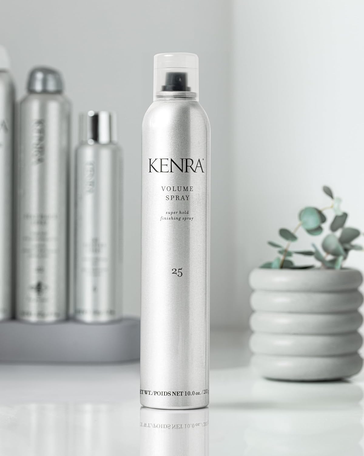 Kenra Volume Spray 25 – Super Hold Finishing Spray for Long-Lasting Volume (10 oz)