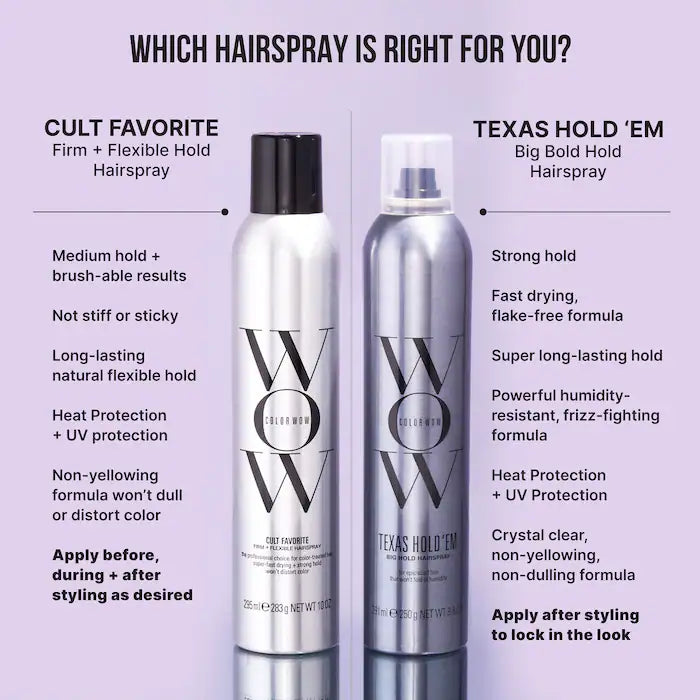 COLOR WOW  Cult Favorite Firm + Flexible Hairspray