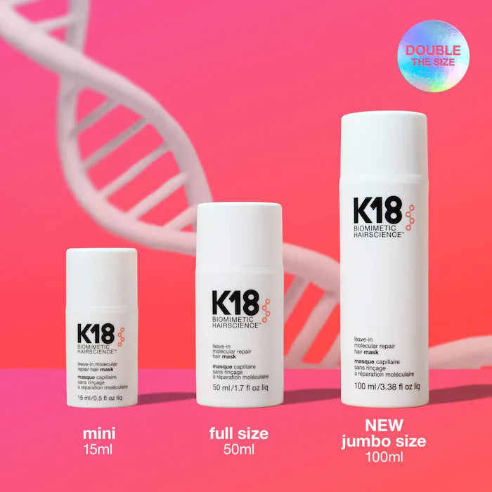 K18 Biomimetic Hairscience   Leave-In Molecular Repair Hair Mask