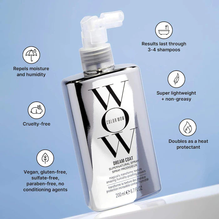 COLOR WOW  Dream Coat Supernatural Treatment Spray for Frizzy Hair