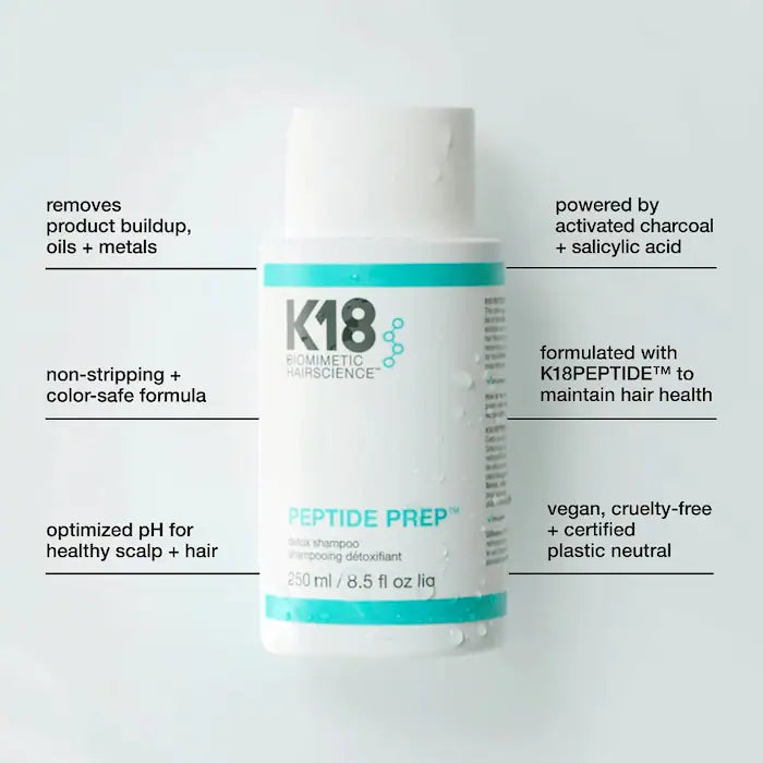 K18 Biomimetic Hairscience  PEPTIDE PREP™ Clarifying Detox Shampoo