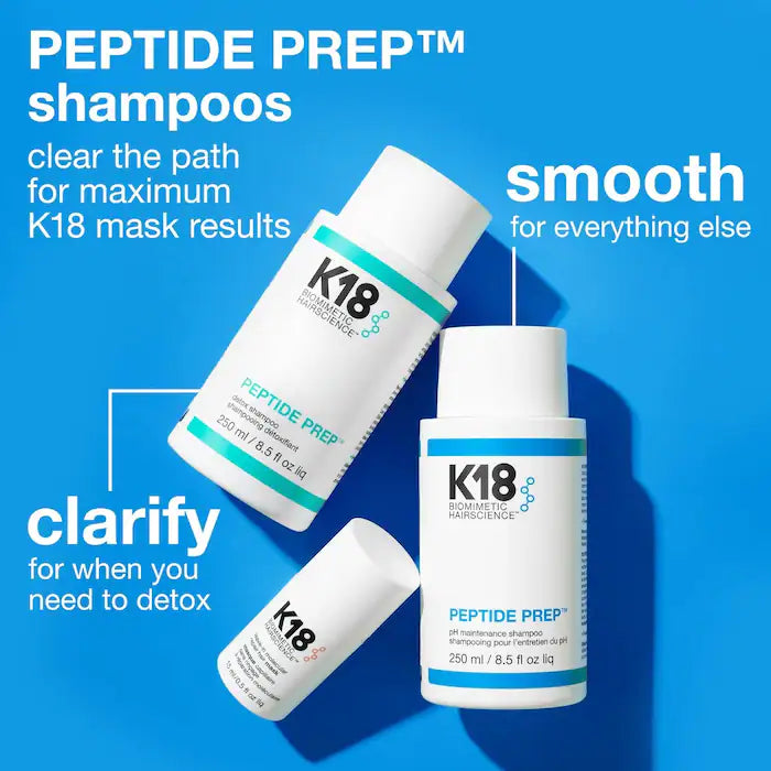 K18 Biomimetic Hairscience  PEPTIDE PREP™ Clarifying Detox Shampoo