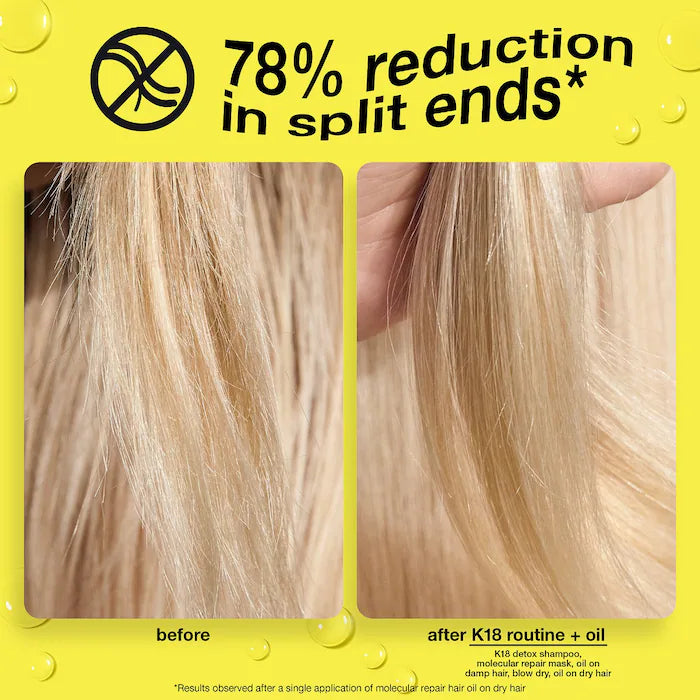 K18 Biomimetic Hairscience  Molecular Repair Hair Oil