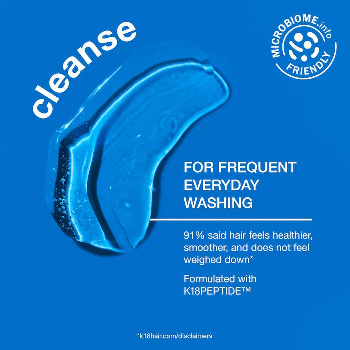 K18 Biomimetic Hairscience  DAMAGE SHIELD pH Protective Shampoo