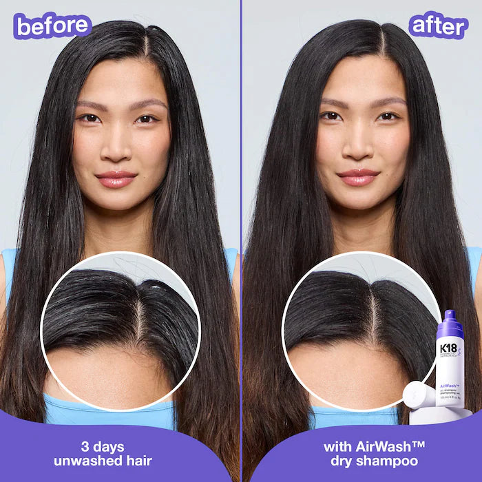 K18 Biomimetic Hairscience  AirWash™ Dry Shampoo