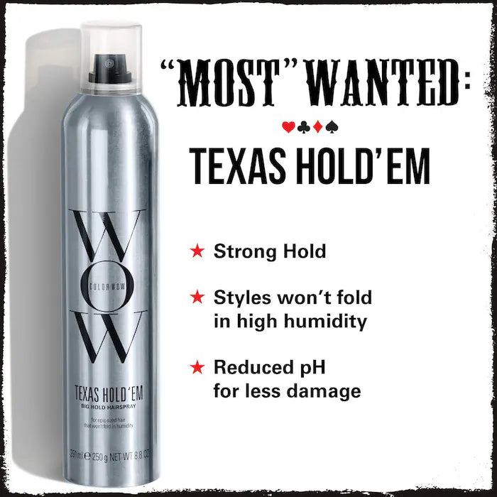 COLOR WOW  Texas Hold 'Em Big Hold Hairspray