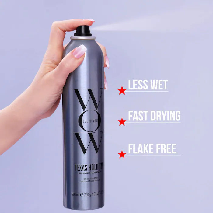 COLOR WOW  Texas Hold 'Em Big Hold Hairspray