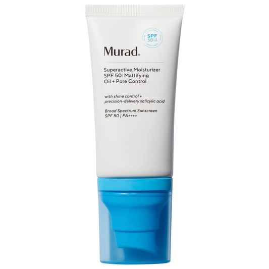 Murad

Superactive Mattifying Oil + Pore Control Moisturizer SPF 50 with Salicylic Acid