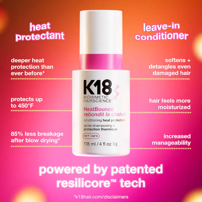 K18 Biomimetic Hairscience  HeatBounce™ Leave-In Conditioner Heat Protectant